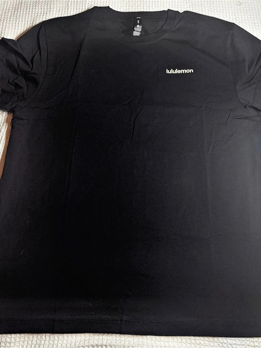 lululemon Heavyweight Cotton Jersey T-Shirt *Wordmark Black XL